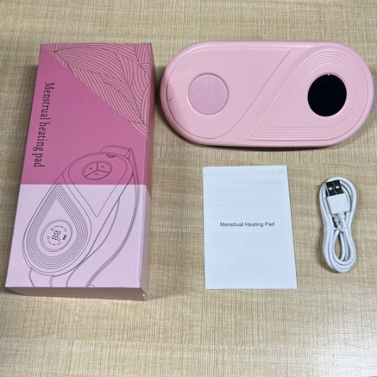 Rechargeable Menstrual Heating Pad with Massage