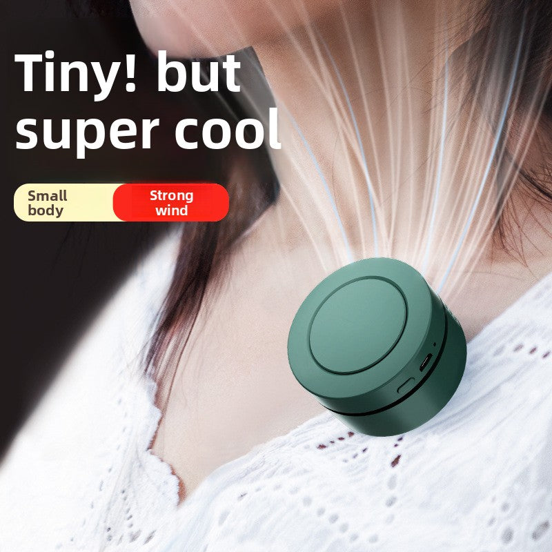 Clip-On USB Mini Fan with Rechargeable Battery