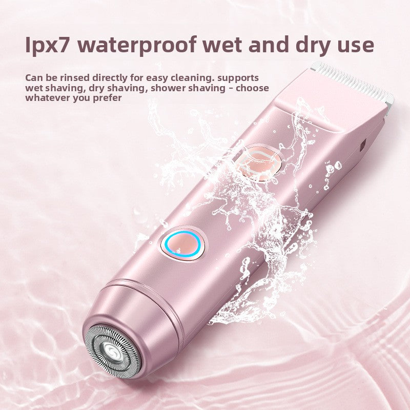 Dual Head Electric Hair Remover Shaver