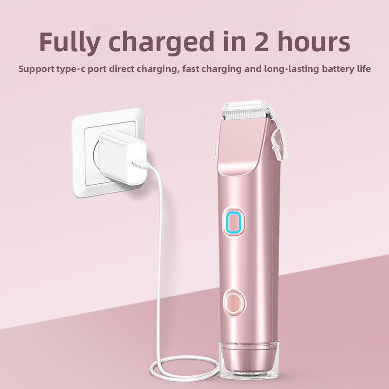 Dual Head Electric Hair Remover Shaver