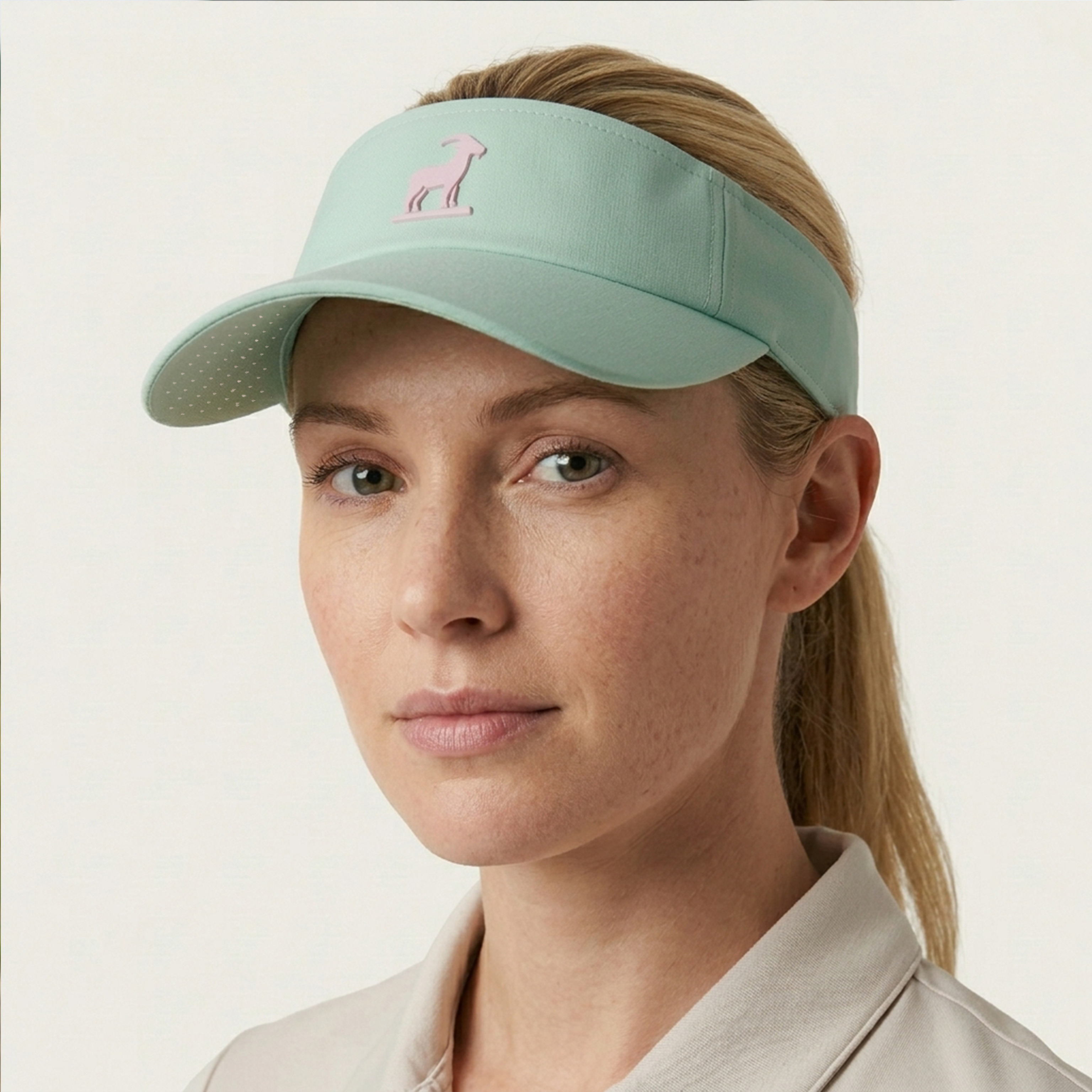 Iron Goat Women's Golf Visor – Lightweight & Breathable