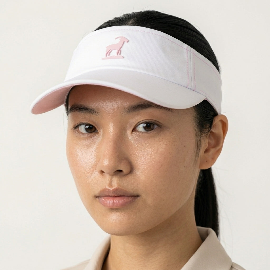 Iron Goat Women's Golf Visor – Lightweight & Breathable